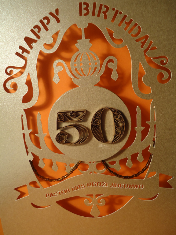 With the 50 stuck on