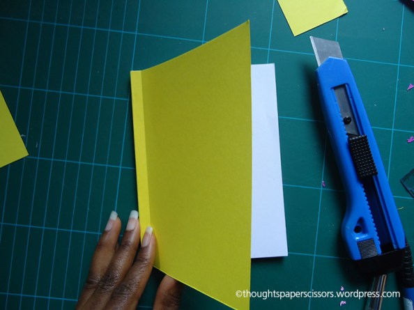 Inner cover glued in place