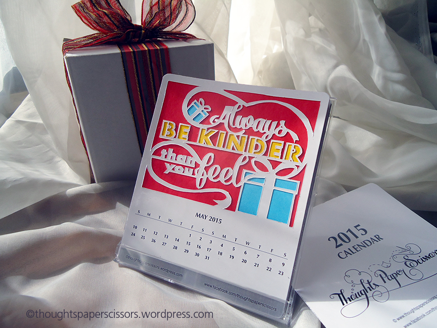 May: 2015 Monthly Calendar&nbsp;Project